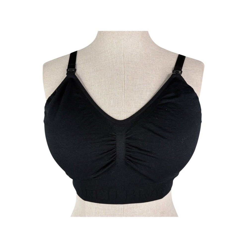 Kindred Bravely Simply Sublime Nursing Bra sz L * Postpartum Maternity * Black